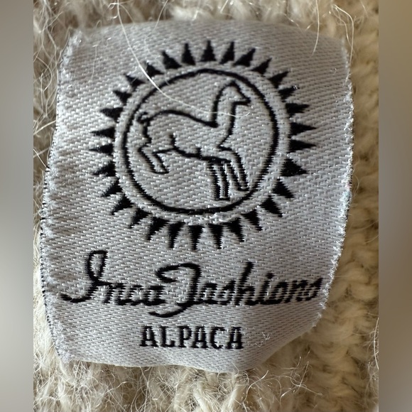 Alpaca wool scarf - Picture 2 of 2